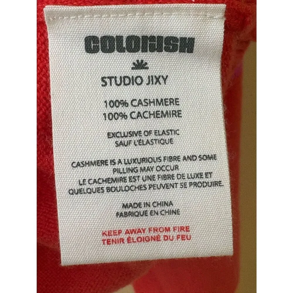 Colorush Omar Gradient Stripe Cashmere Sweater